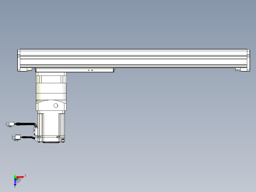 威洛博VG 系列模组VG14-L45π-S350-BC-ZP40B-C3-K俯视图