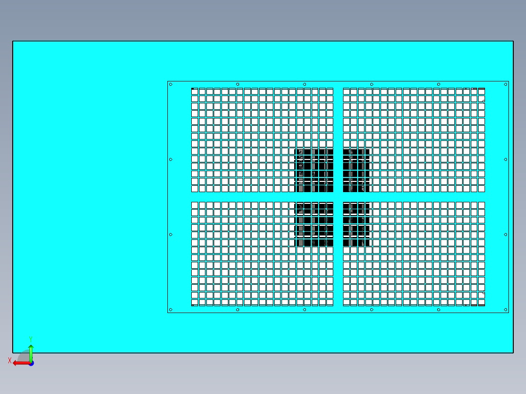 空气压缩机设计建模图后视图