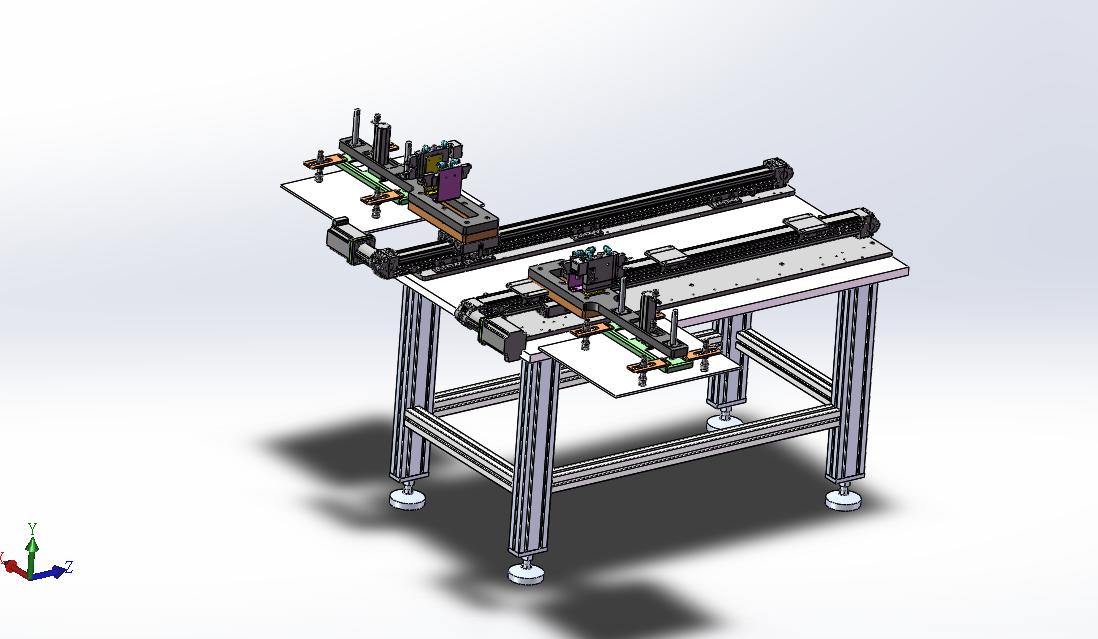 片状搬运机械手sw18可编辑