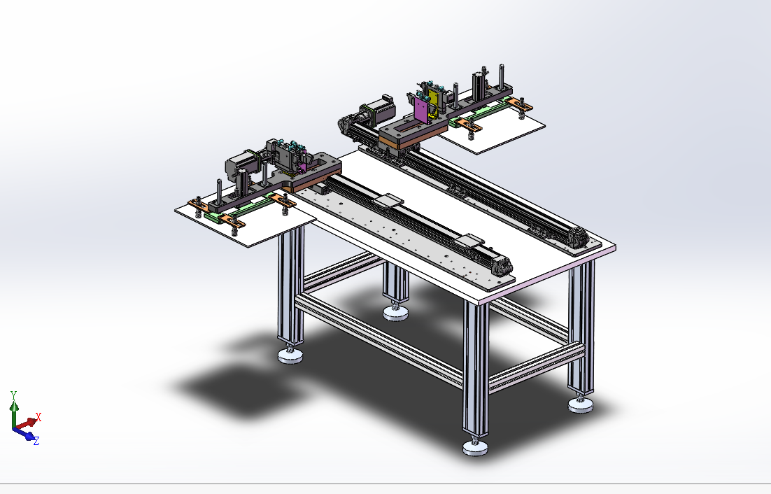 片状搬运机械手sw18可编辑