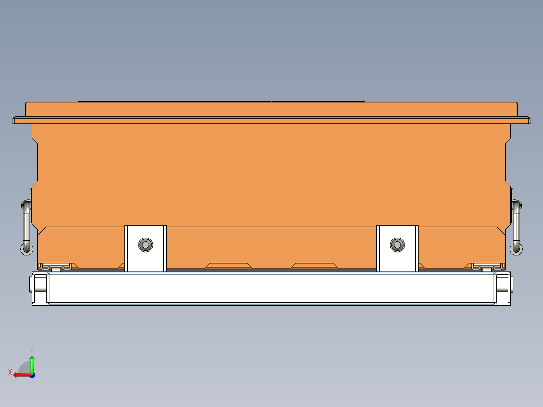 动力电池及电池管理系统BMS（stp+cad+资料）后视图
