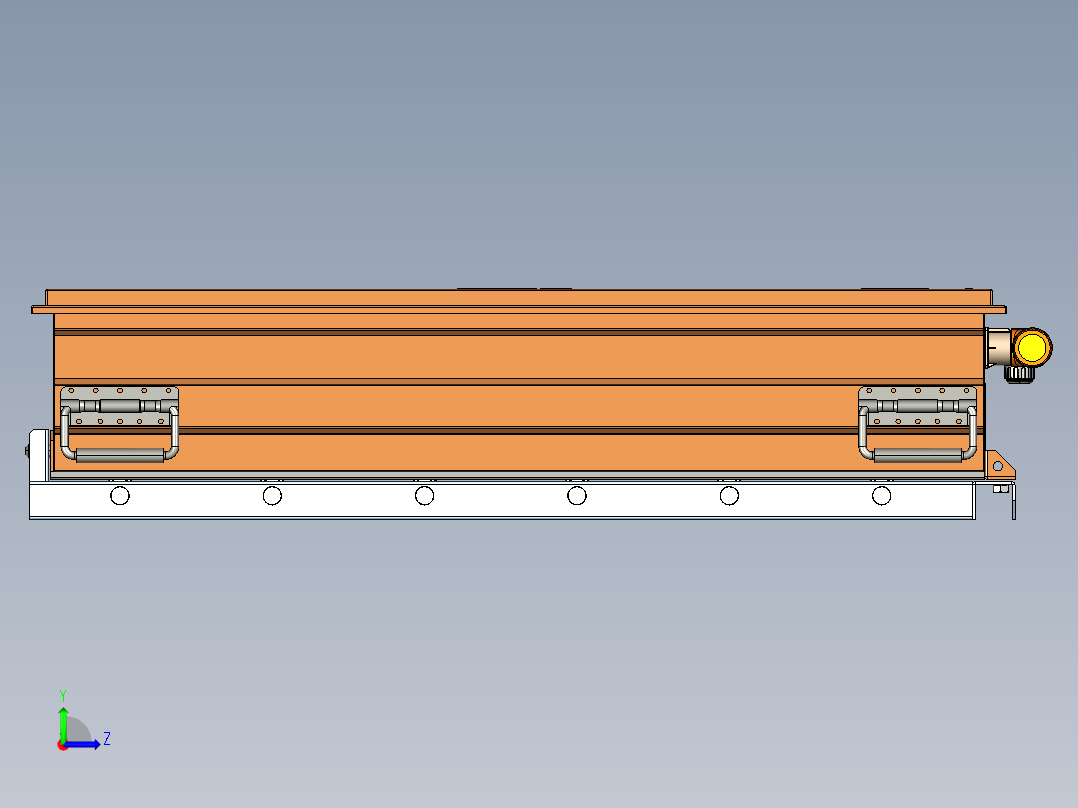 动力电池及电池管理系统BMS（stp+cad+资料）左视图