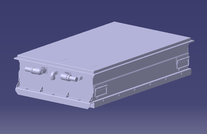 动力电池及电池管理系统BMS（stp+cad+资料）