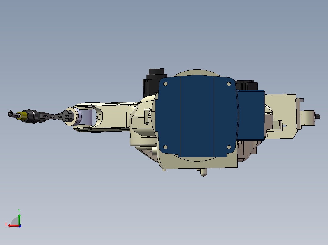 Robot OTC NV6L后视图