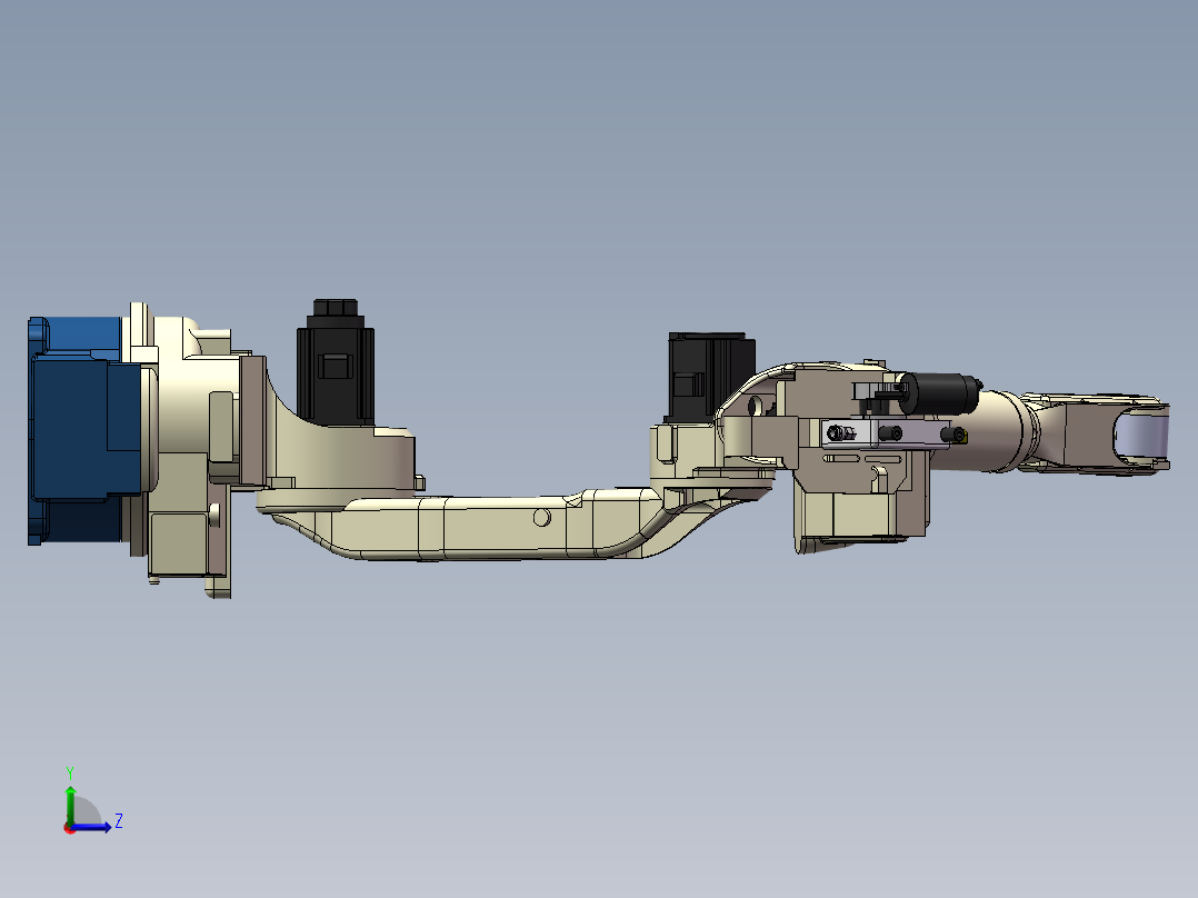 Robot OTC NV6L左视图