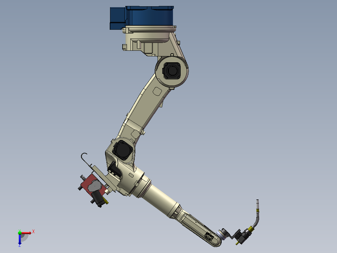 Robot OTC NV6L俯视图