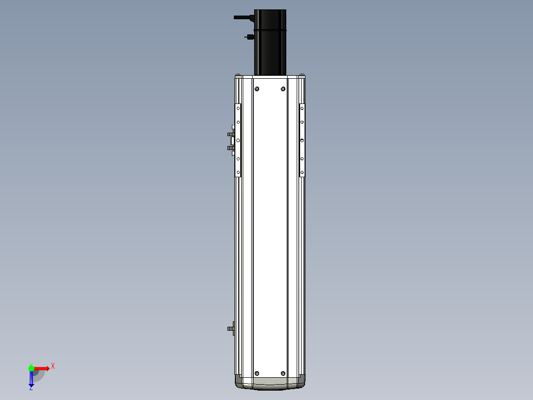 Toyo东佑达直线模组-ETH14-350-BC-200W+煞車俯视图