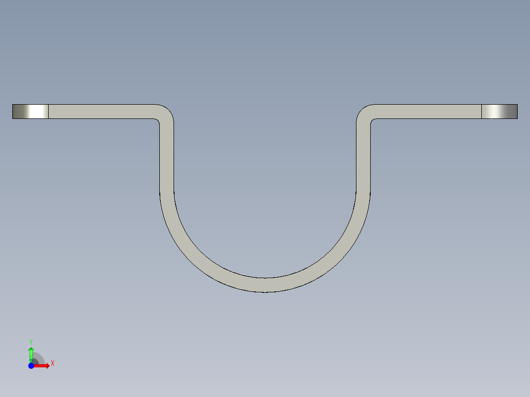 基恩士PS-201bracket_kc图纸模型前视图