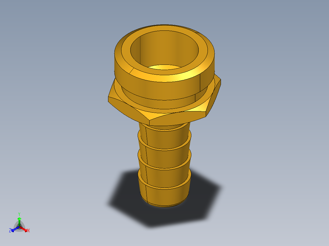 水管接头Hose Barb to Male Hose Thread 53GH-8-12