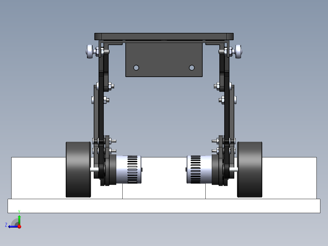 简单的火星车右视图