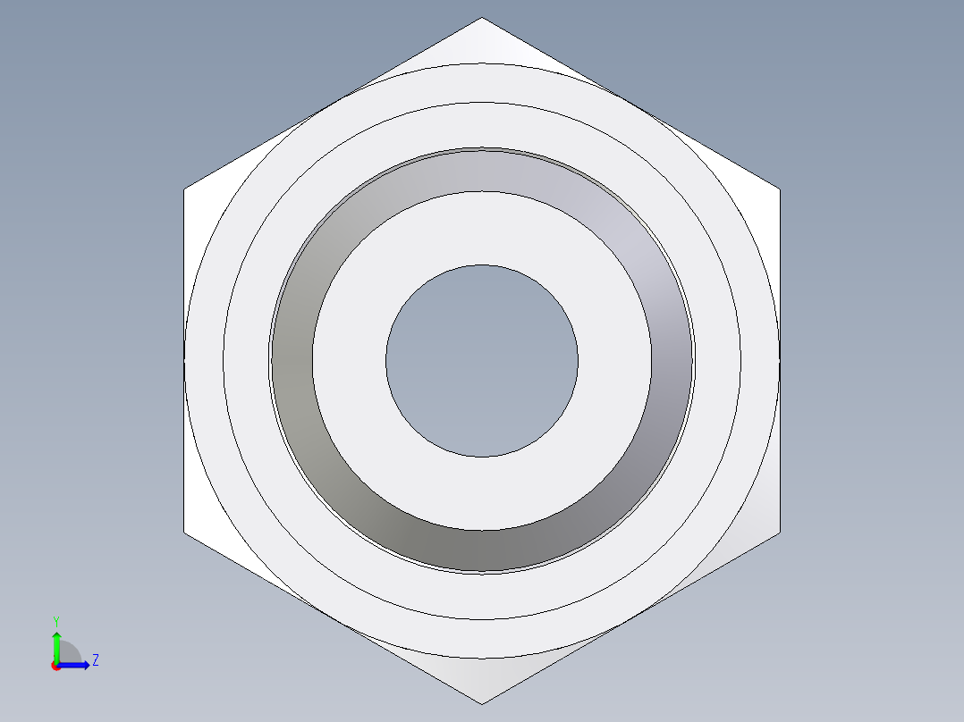 卡套式工业通用硬管接头EO_Standpipe_connector_EVGE08LMEDCF左视图