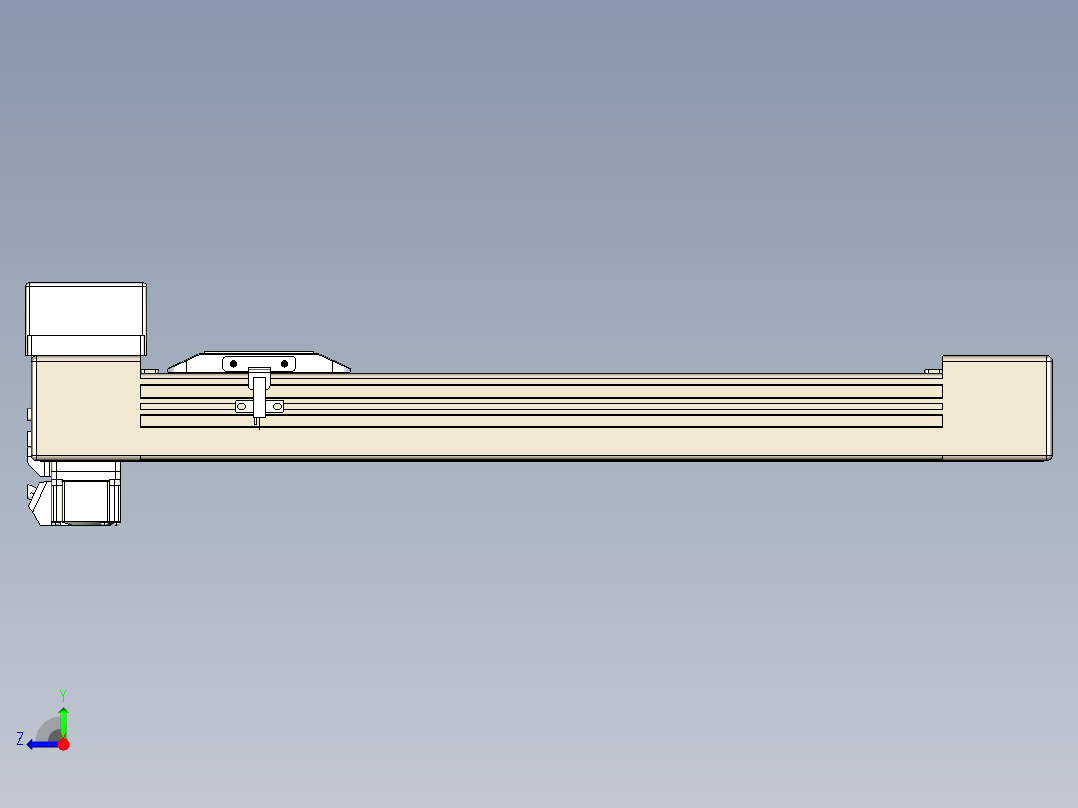 同步带全封闭直线模组TPA-HCB-65S-90-L300-ML-C-P10-N3右视图