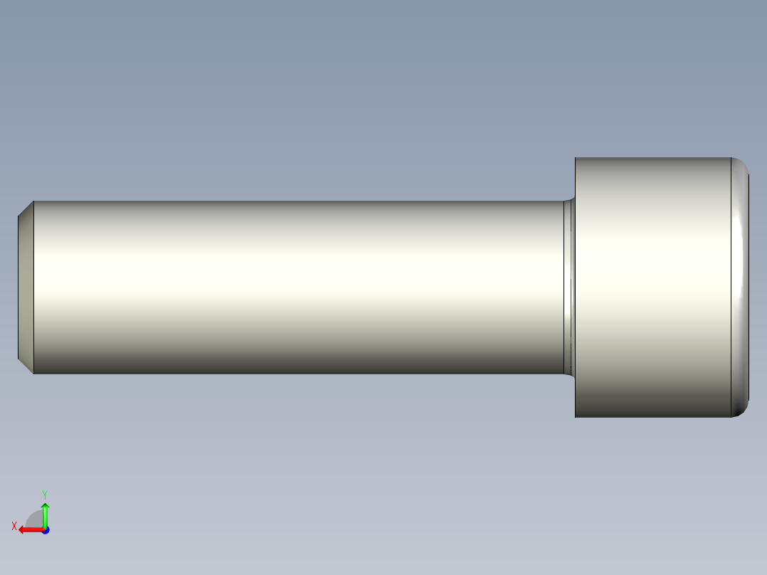 螺钉-DIN_912-M14x45.stp后视图