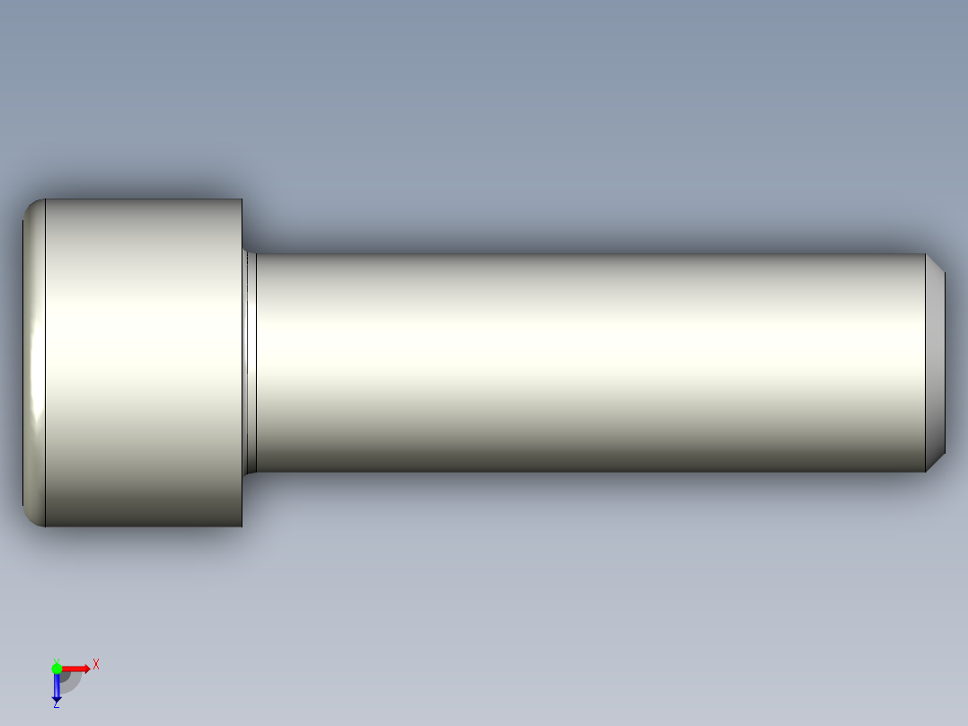 螺钉-DIN_912-M14x45.stp俯视图