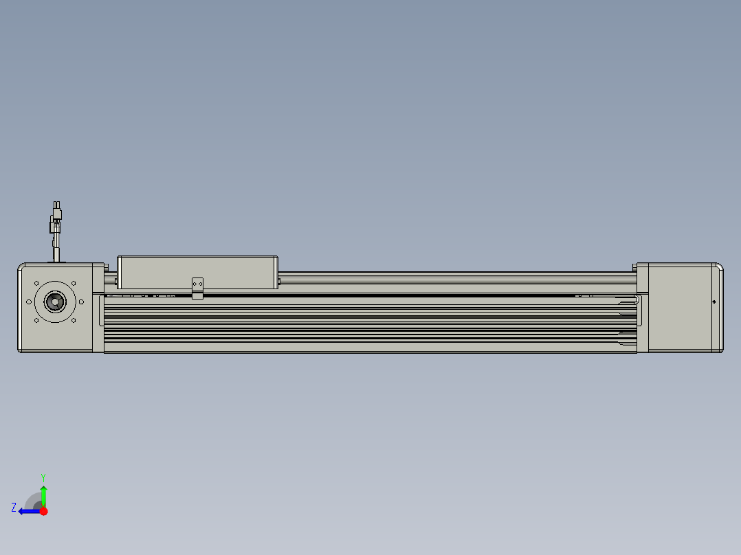 威洛博直线电机模组EB16-L208-S450-R-ZP75-MS3-5K右视图