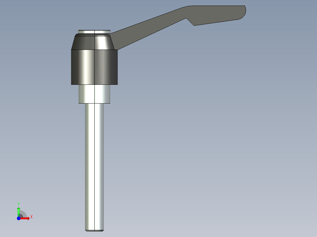 型材-KJN M8X55 CLAMPING LEVER 3842516848前视图