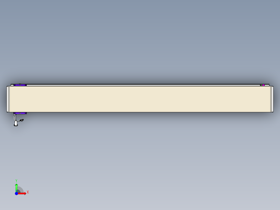 威洛博VL系列3d模型模组VL22H1Y-S2050前视图
