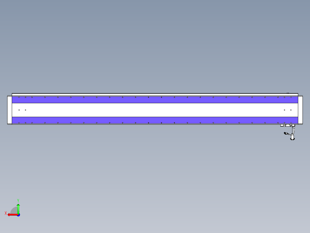 威洛博VL系列3d模型模组VL22H1Y-S2050后视图
