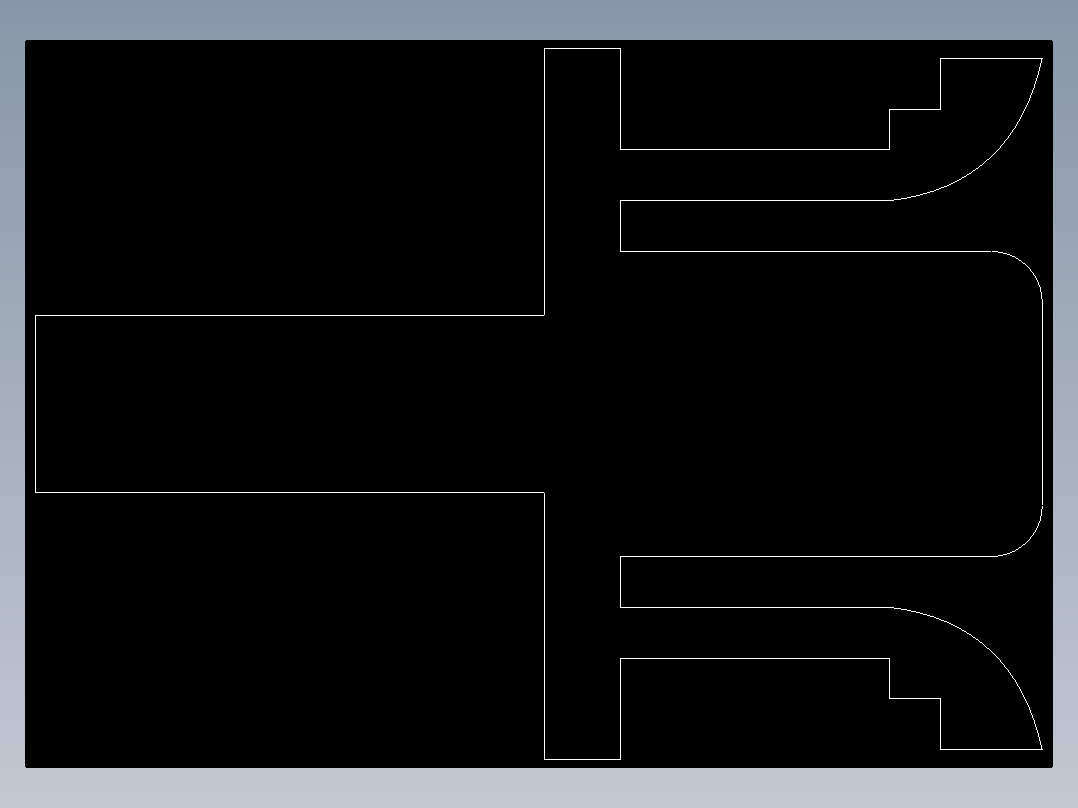型材-BR 10 SLOT BRUSH STRIP KJNSTRIP10.DXF