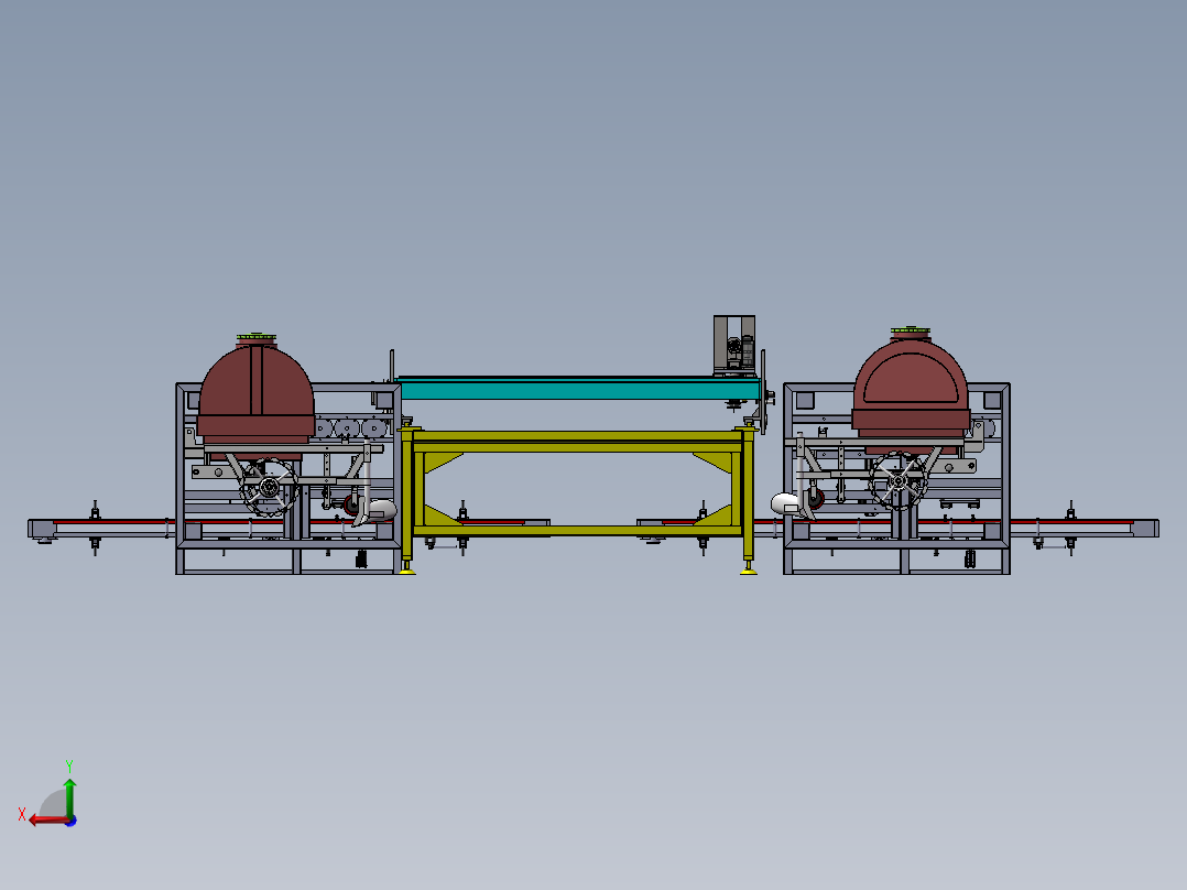 全自动无需定位激光打标生产线sw17可编辑后视图