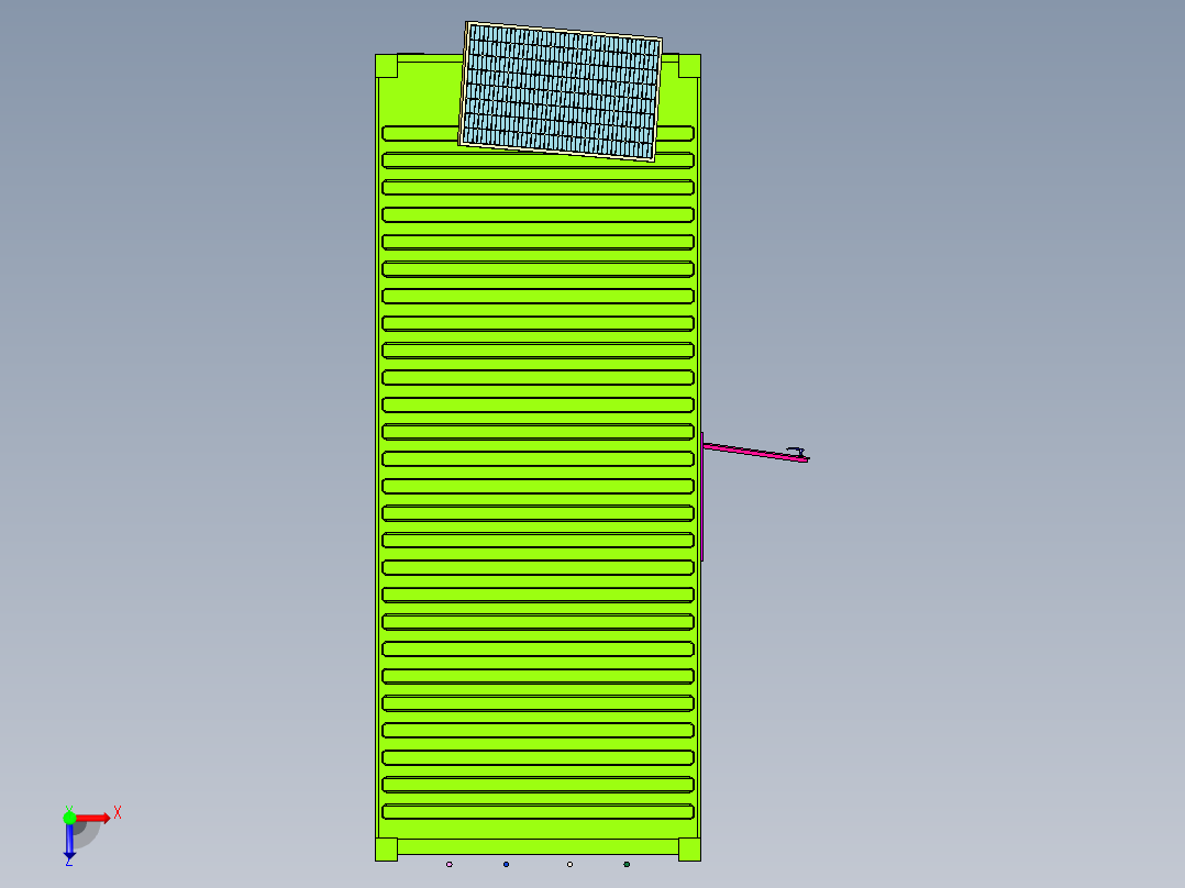 集装箱民宿酒店俯视图