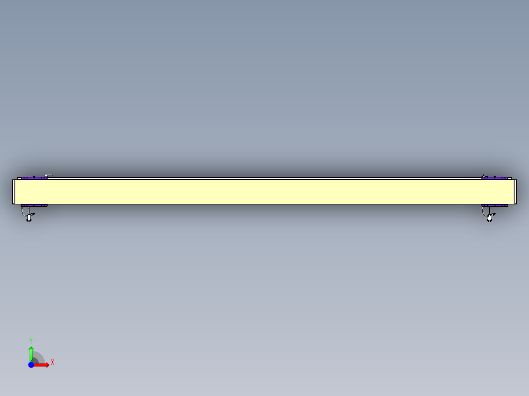威洛博VL系列3d模型模组2VL17E2Y-S3000前视图