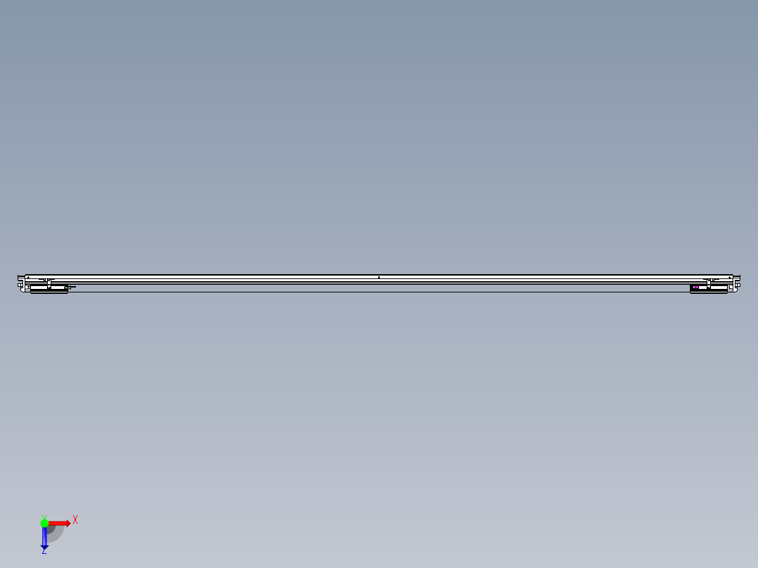 威洛博VL系列3d模型模组2VL17E2Y-S3000俯视图