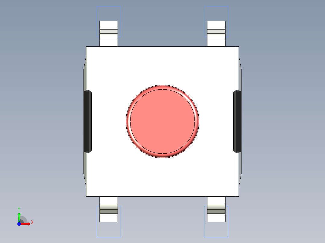 开关继电器保护 SM-PTS641SK34前视图