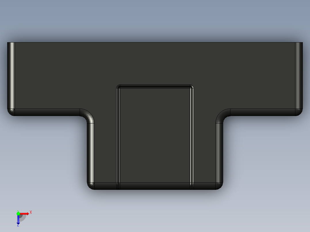 型材-KJN MAGNETIC CATCH KJN516165俯视图