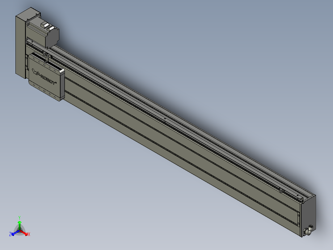 威洛博VC17-S1300-BR-P75正等轴测图