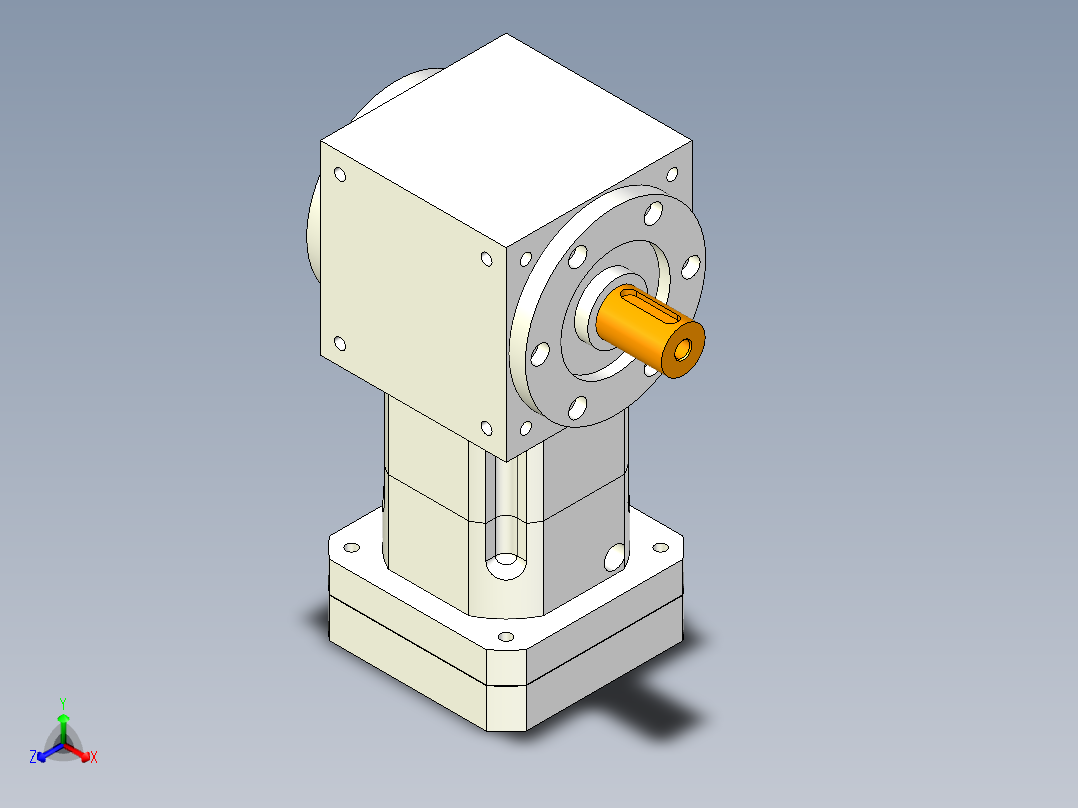 换向器PW170单轴 PGH142-L1 42-114.3-200-M12.stp