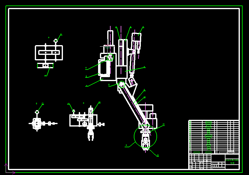 5A175--数控机床自动夹持搬运装置设计