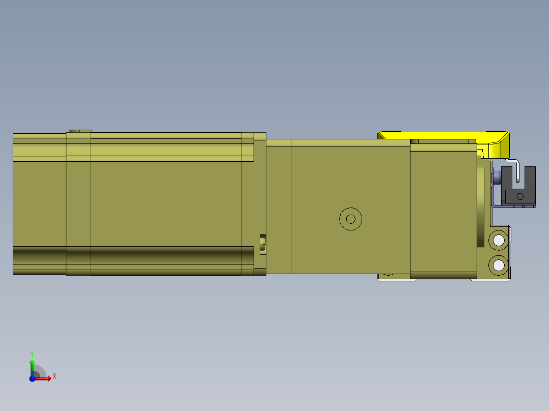 GTA内嵌同步带全封闭GTA5-57步进前视图