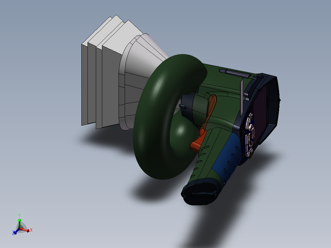 终端扫描仪 <span style='color: red'>3D</span>模型