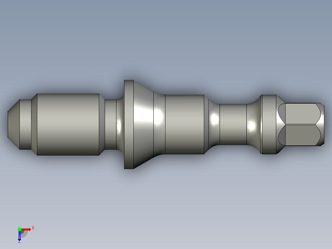 KOSMEKLZ0390-FP1多系列多零件图纸模型俯视图