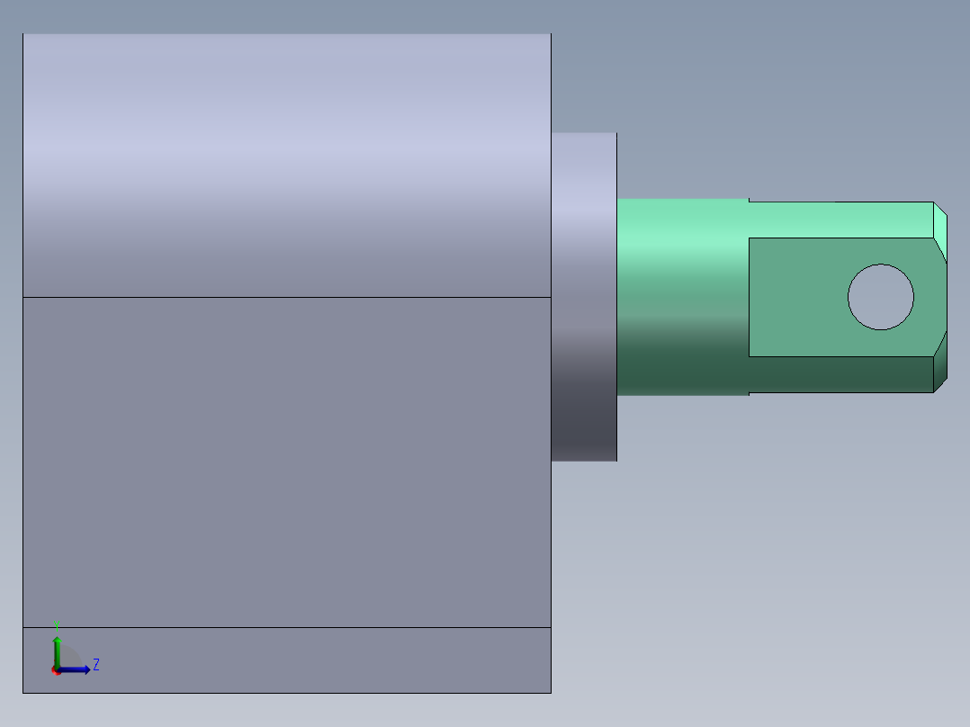 S1 电磁铁左视图