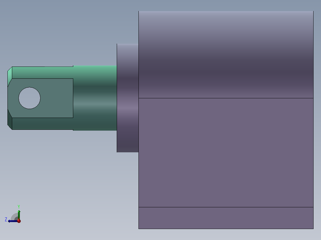 S1 电磁铁右视图