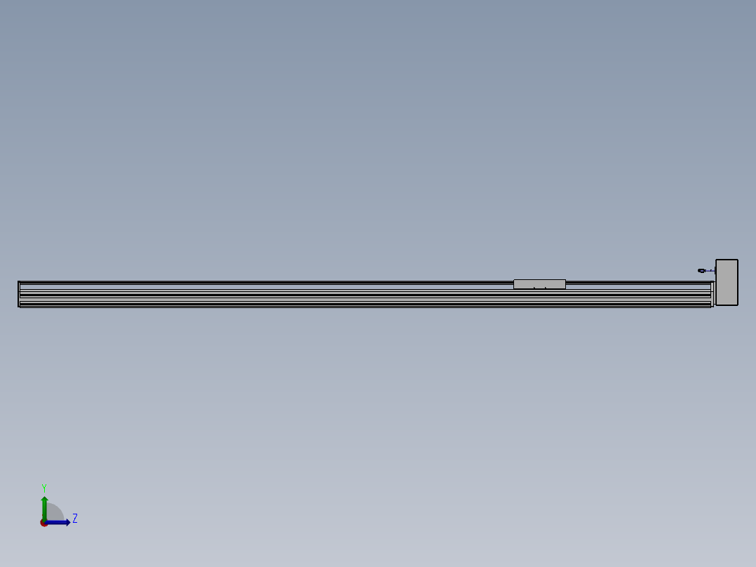 精密模组MT220-L150-2700-LU-M75-C4左视图
