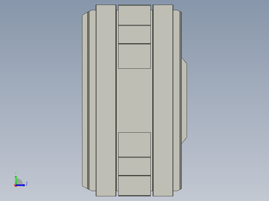 普通气爪PH01K-80左视图