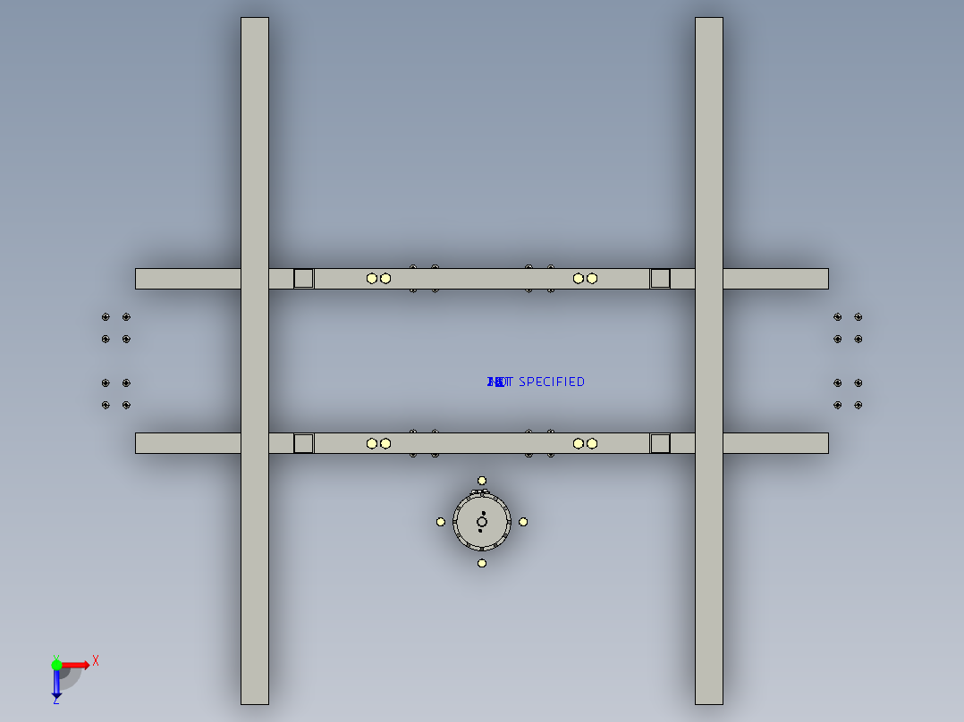 RoboMaster工程机器人20赛季北京信息科技大学cero5.0可编辑+技术文档俯视图