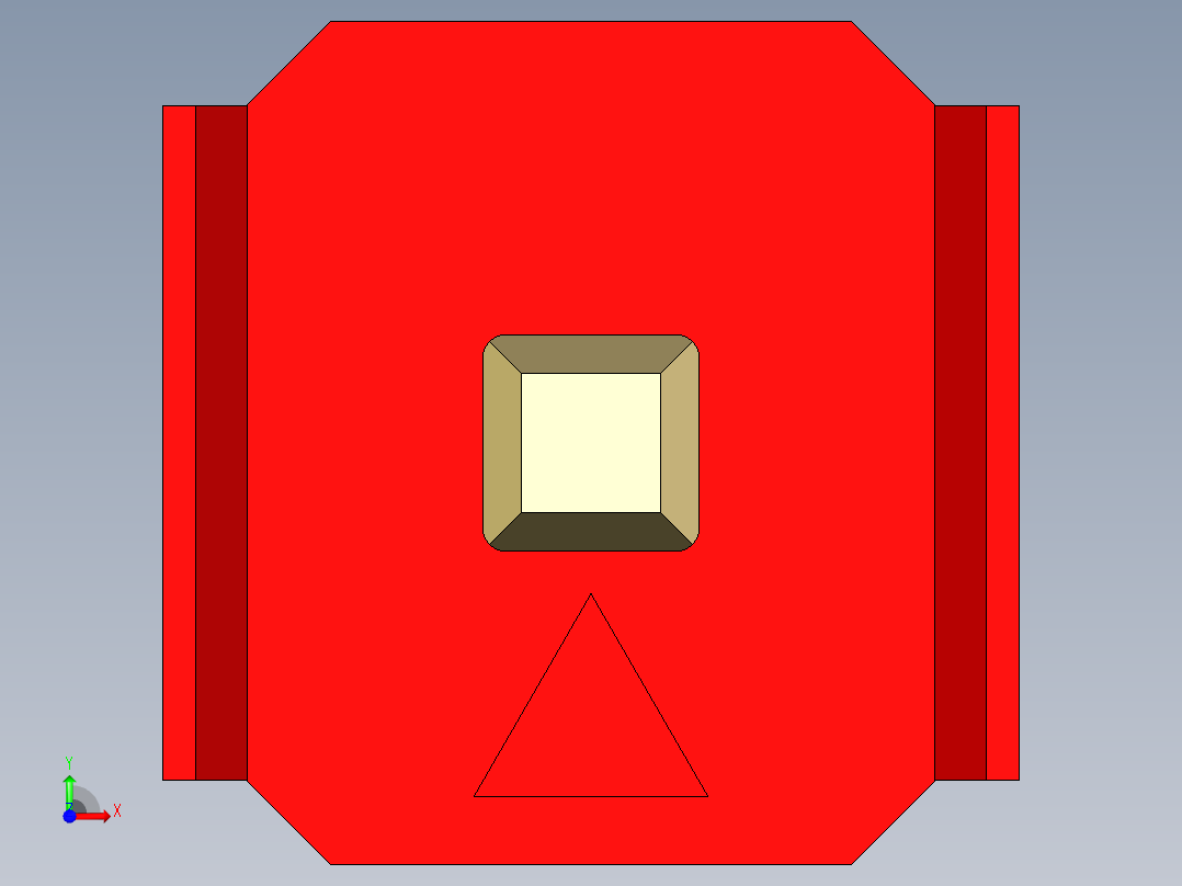 彩色公头100mil（2.54mm）系列-DS1021_red_1x01p_100mil_Type1_rev1.0前视图