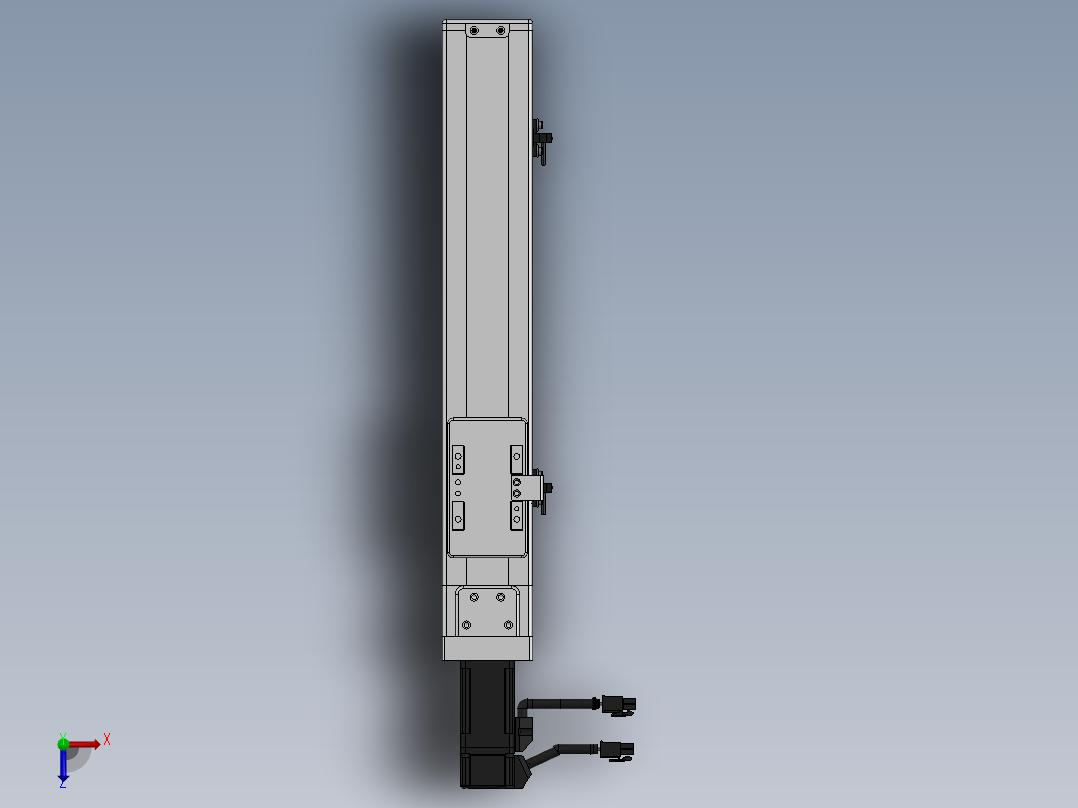 精密模组MY60-T10-250L-BC-P10B-C4-C俯视图