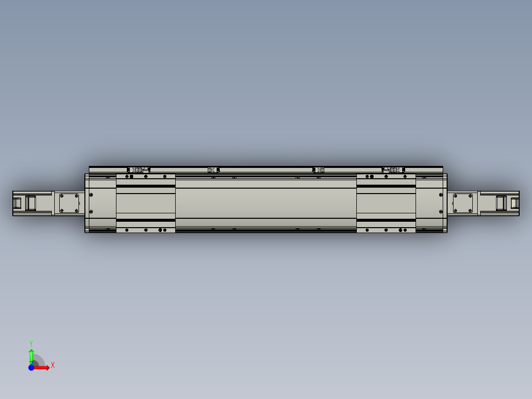 威洛博双电机滑台-VF14D2-S150-BC-P40-C6前视图