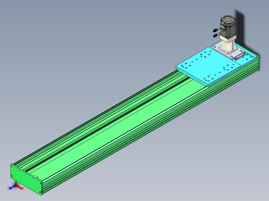 东锦齿条传动DH270G-L167-S1400-BU-减速机+750W