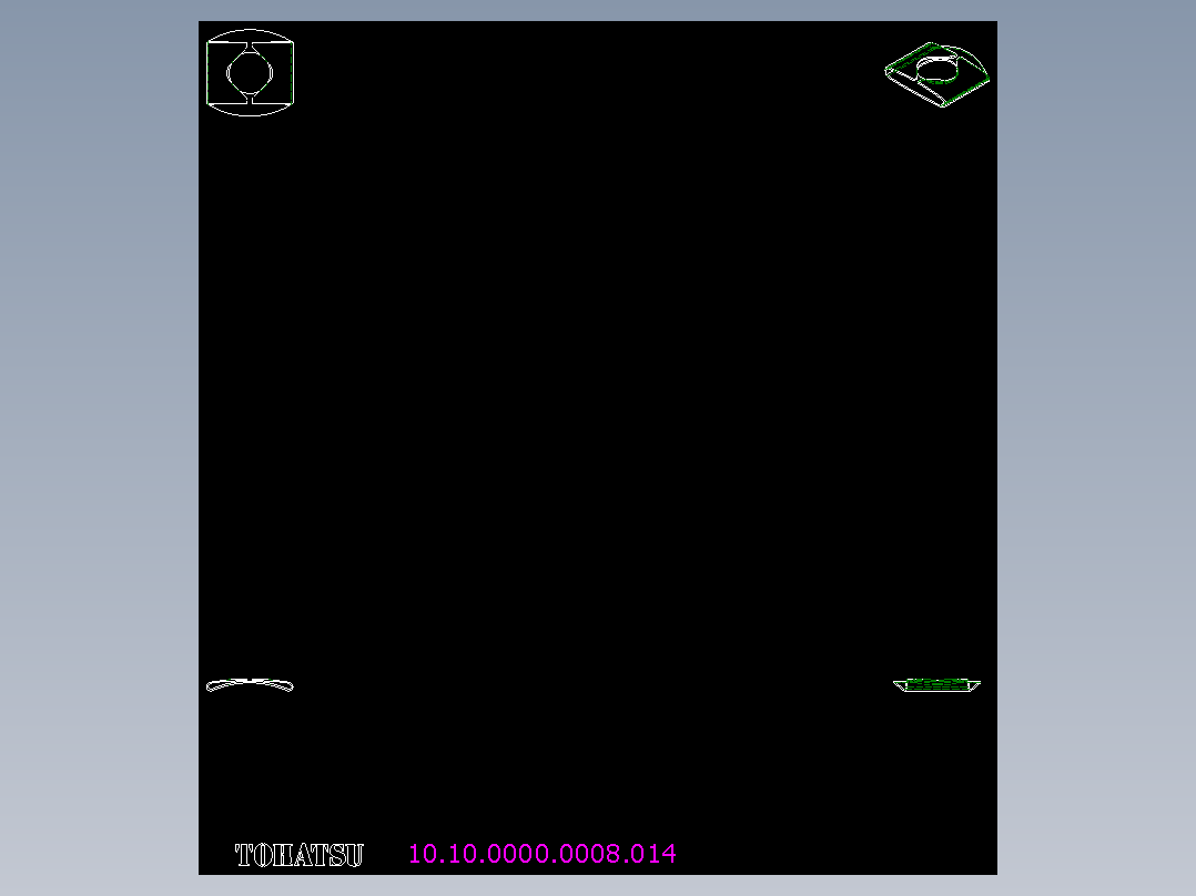 華司10.(C)-2D多系列多零件图纸模型