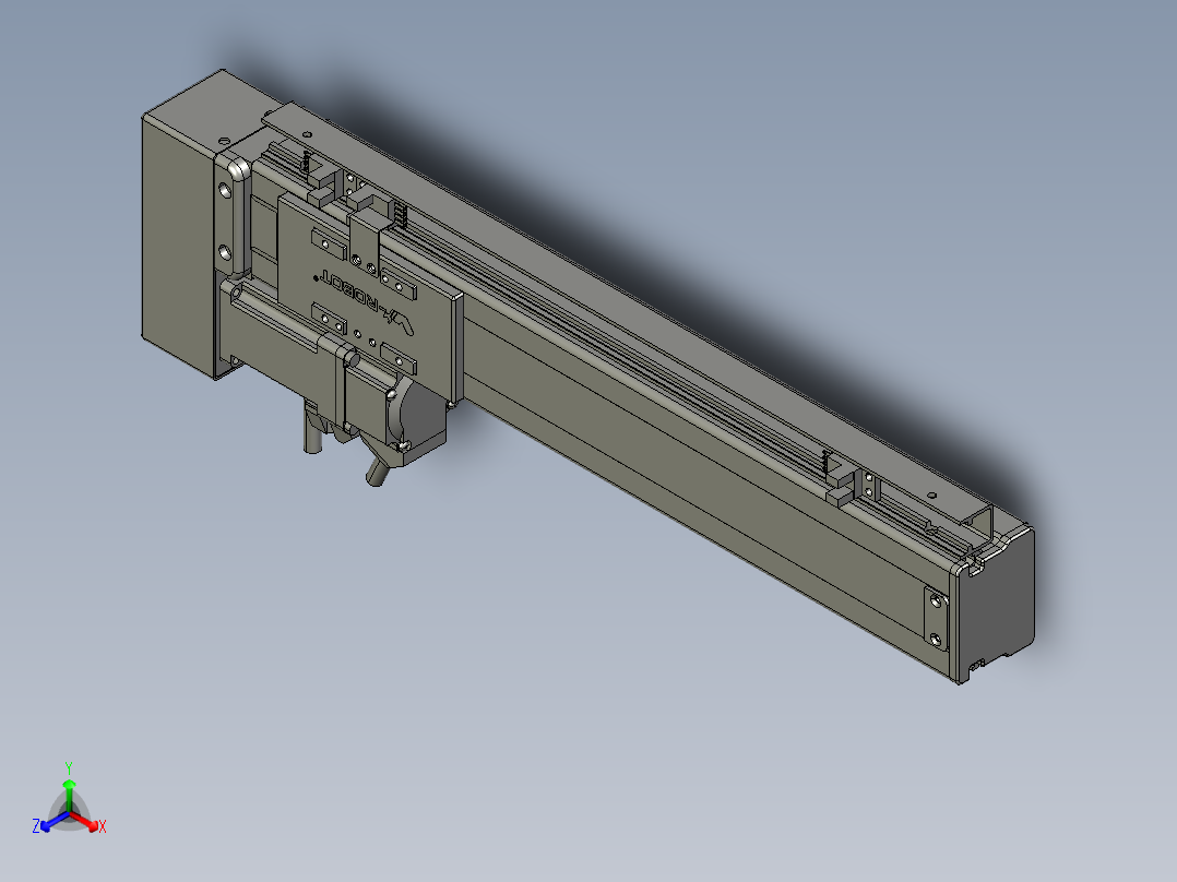 威洛博VT5-S240-BL-P10正等轴测图