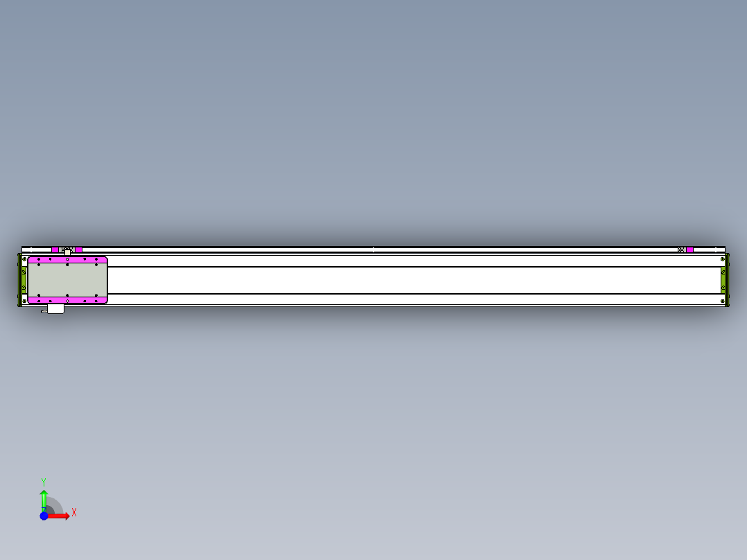 威洛博LC系列3d模型模组LC14S2Y-S1600前视图