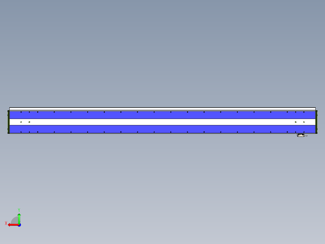 威洛博LC系列3d模型模组LC14S2Y-S1600后视图