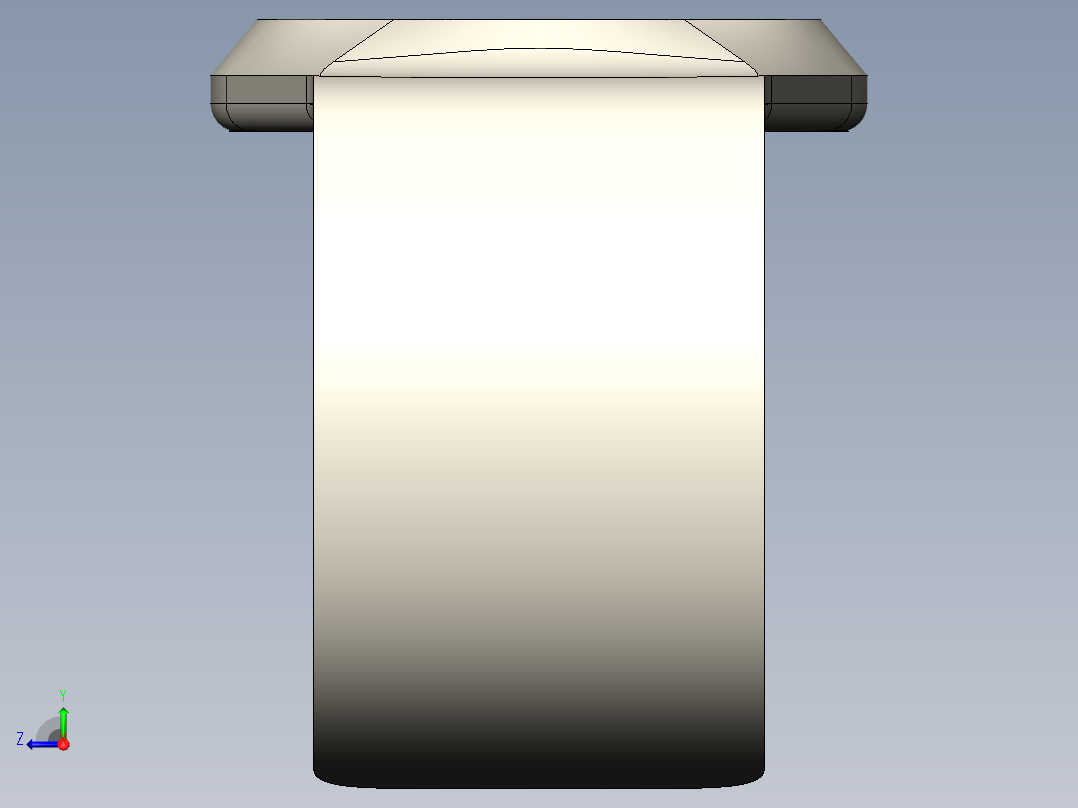 圆形手环右视图