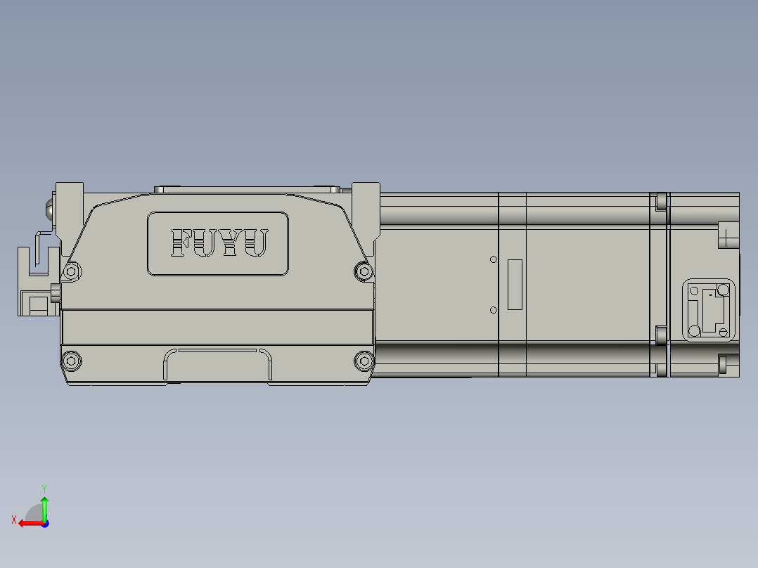 模组FTB10-R-3000后视图